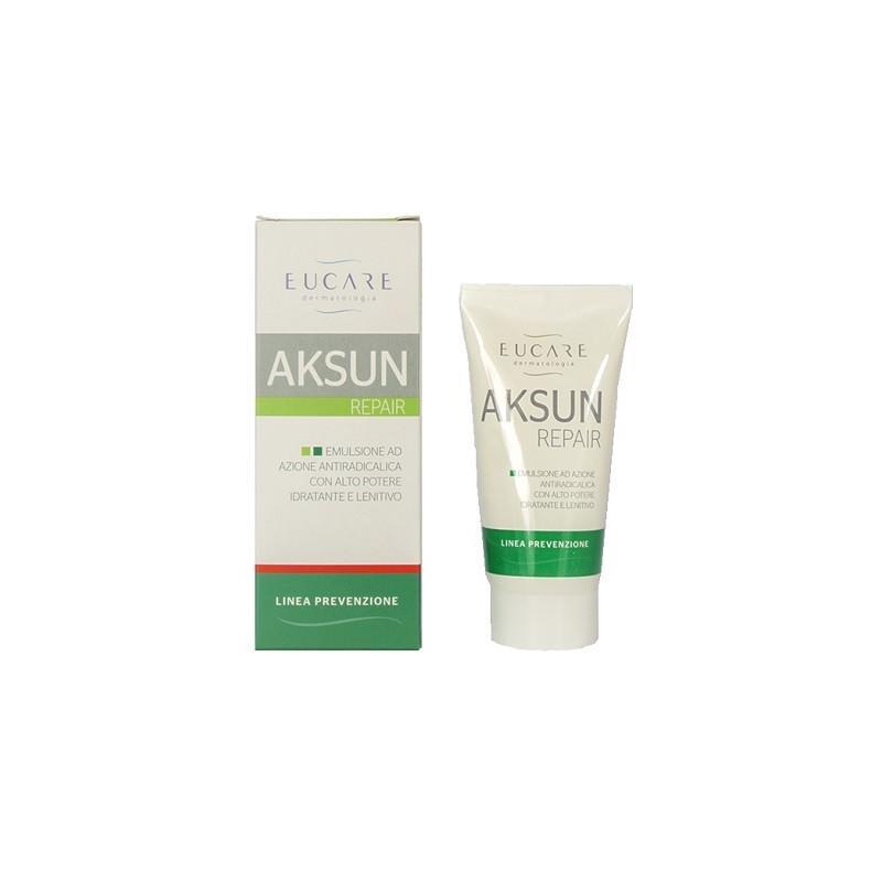 Eucare Aksun Repair 50 ml Crema Riparazione Danni Solari