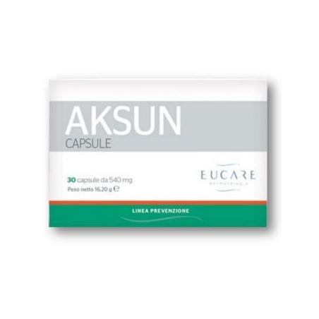 Eucare Aksun 30 Capsule Integratore Alimentare Pelle