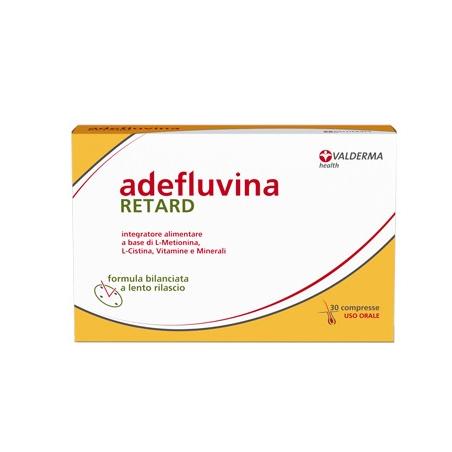 Valderma Adefluvina Retard Integratore per capelli e unghie 30 compresse