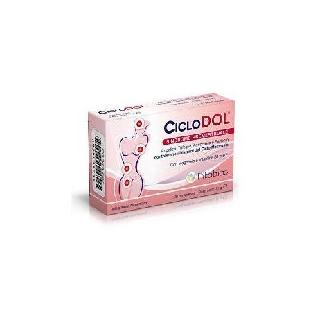 Fitobios Ciclodol Sindrome Premestruale Integratore Alimentare 20 compresse