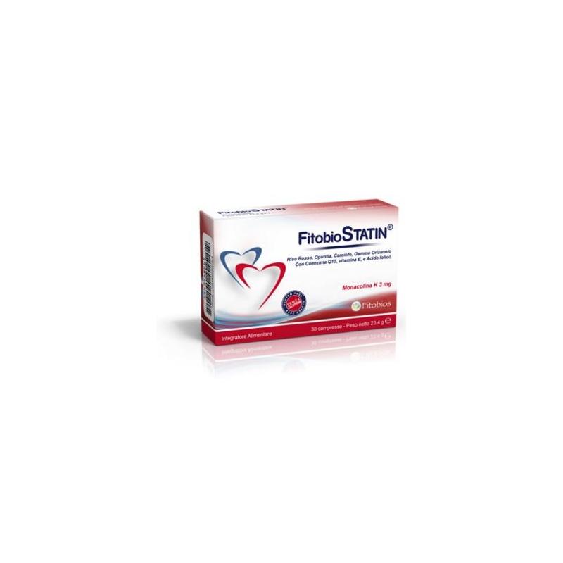 Fitobios Fitobiostatin Integratore per Colesterolo 30 compresse