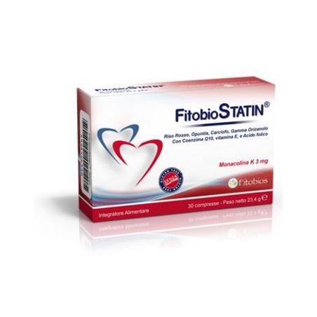 Fitobios Fitobiostatin Integratore per Colesterolo 30 compresse