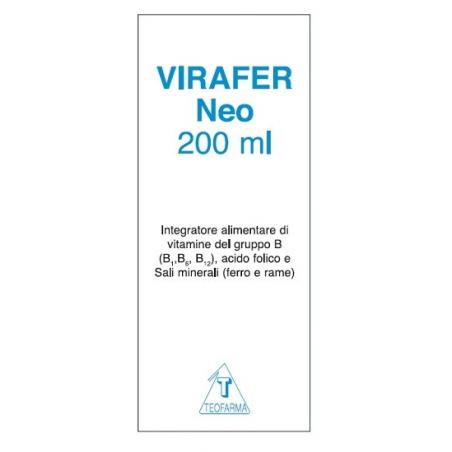 Teofarma Virafer Neo 200 ml Integratore Benessere Fisico e Mentale
