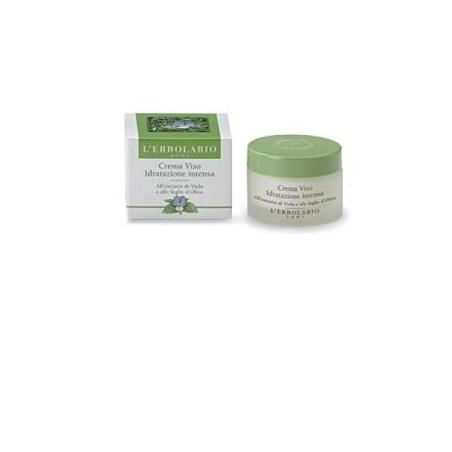 L'Erbolario Crema Viso Idratazione Intensa 50 ml Emolliente Nutriente