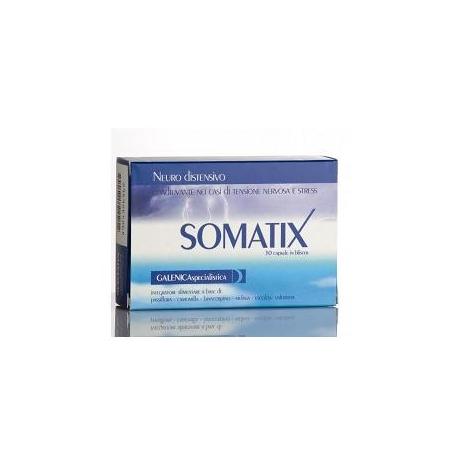 Dermoresearch Somatix Integratore Alimentare contro Ansia e Tensione 30 Capsule