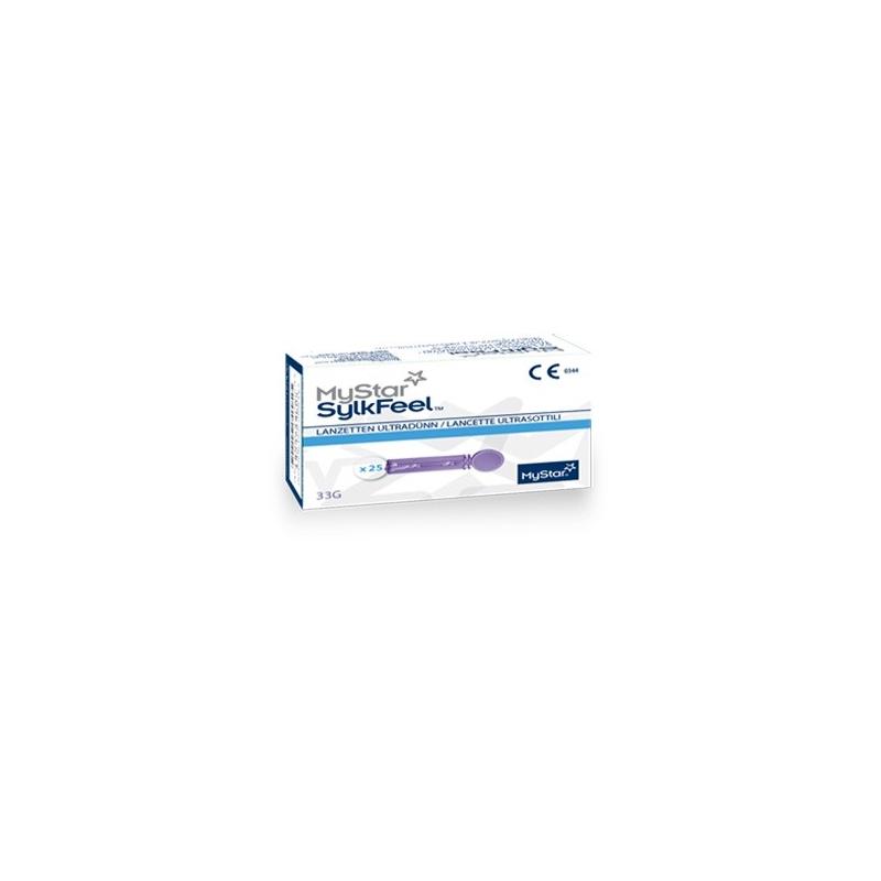 Sanofi Mystar Sylkfeel Lancette Pungidito 50 pezzi 33 gauge