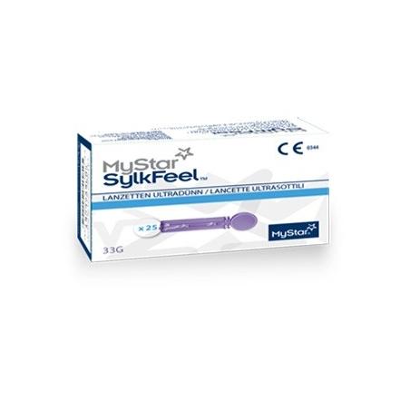 Sanofi Mystar Sylkfeel Lancette Pungidito 50 pezzi 33 gauge