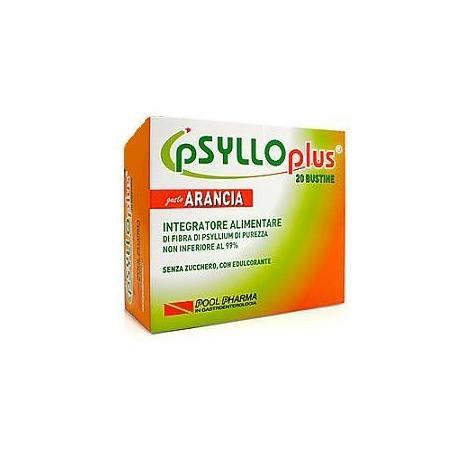 Pool Pharma Psyllo Plus Arancia Integratore Alimentare 40 bustine