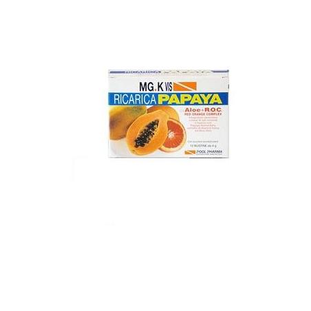 Mg.k Vis Ricarica Papaya Aloe + Roc 12 bustine