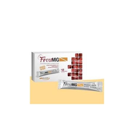 Pool Pharma Ferromig Integratore di Ferro 12 bustine