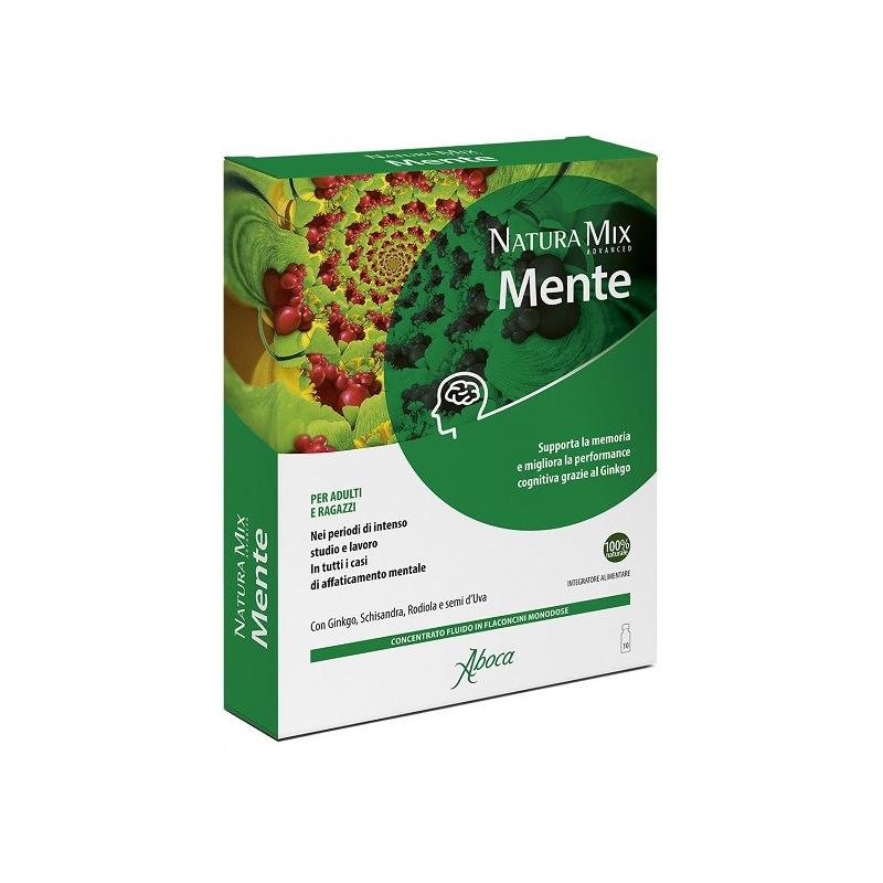 Aboca Natura Mix Advanced Mente 10 Flaconcini