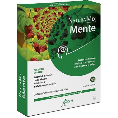 Aboca Natura Mix Advanced Mente 10 Flaconcini