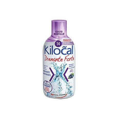 Kilocal Drenante Forte integratore alimentare gusto mirtillo