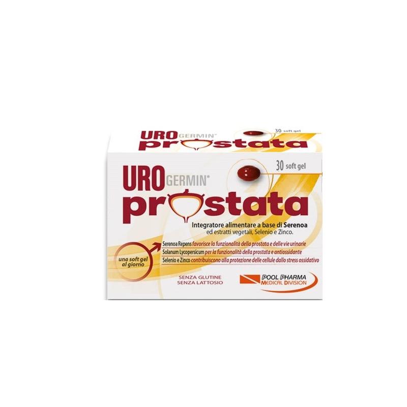 Pool Pharma Urogermin Prostata 30 Soft Gel integratore alimentare