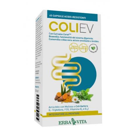 Erba Vita Coli EV 45 Capsule Integratore benessere gastro intestinale
