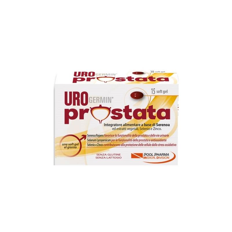 Pool Pharma Urogermin Prostata 15 Softgel integratore alimentare