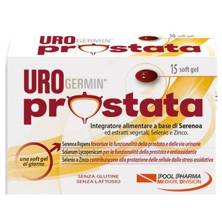 Pool Pharma Urogermin Prostata 15 Softgel integratore alimentare