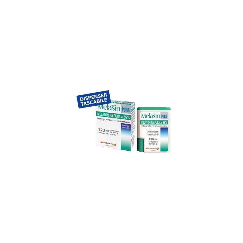 Pool Pharma Melasin Pura integratore 120 compresse