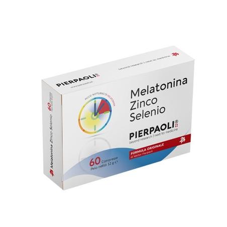 Cabassi e Giuriati Melatonina Zinco Selenio Pierpaoli integratore alimentare 60 compresse