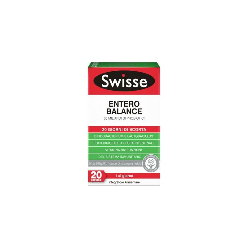Swisse Ultiboost Entero Balance 20 Capsule Integratore con Probiotici