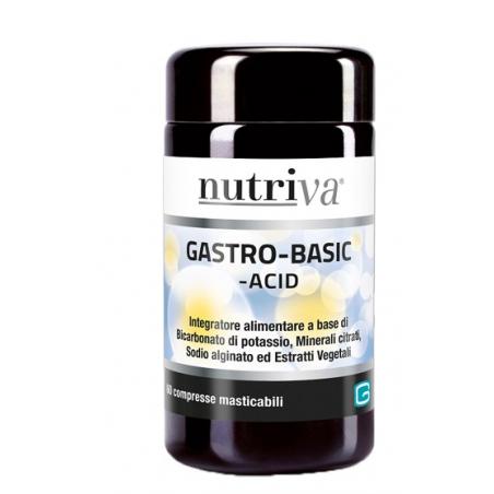 Cabassi e Giuriati Nutriva Gastro Basic 60 Compresse Integratore benessere gastro intestinale