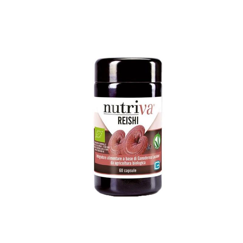 Cabassi e Giuriati Nutriva Reishi 60 Capsule Integratore difese organismo Cabassi e Giuriati Nutriva Reishi 60 Capsule Integratore difese organismo
