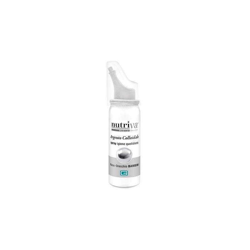 Cabassi e Giurati Nutriva Argento Colloidale 30 ml Spray per naso e orecchie