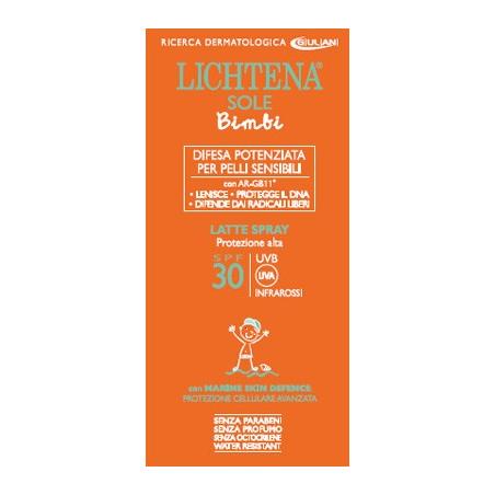 Giuliani Lichtena Latte Spray 200 ml Protezione solare per bambini SPF30