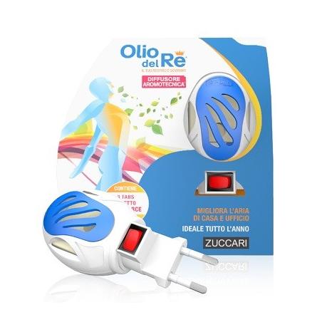 Zuccari Olio del Re Diffusore Aromotecnica Elettromanatore + 3 Piastrine