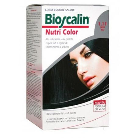 Bioscalin Nutri Color 1.11 Nero Blu trattamento colorante 124 ml