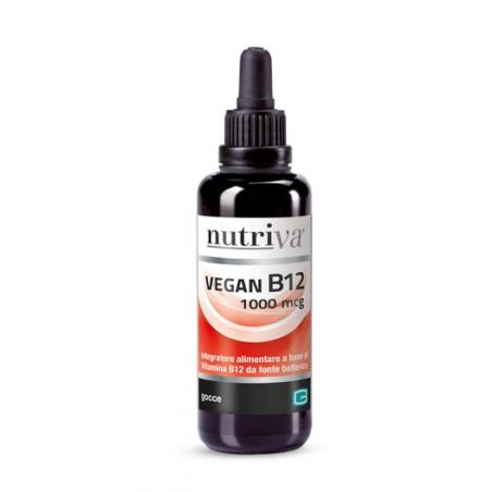 Cabassi e Giuriati Nutriva Vegan B12 Liquido 30 ml Integratore Vitamina B12