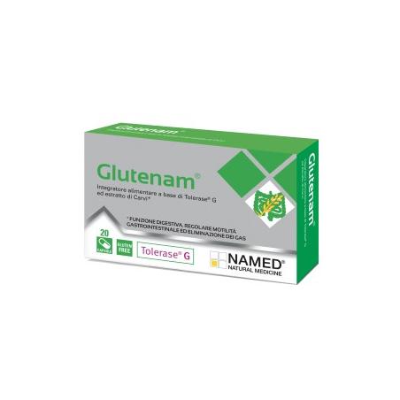 Named Glutenam integratore alimentare per la digestione 20 capsule