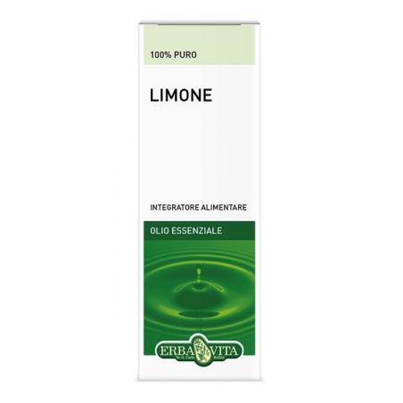 Erba Vita Limone 10 Ml Olio Essenziale Depurante
