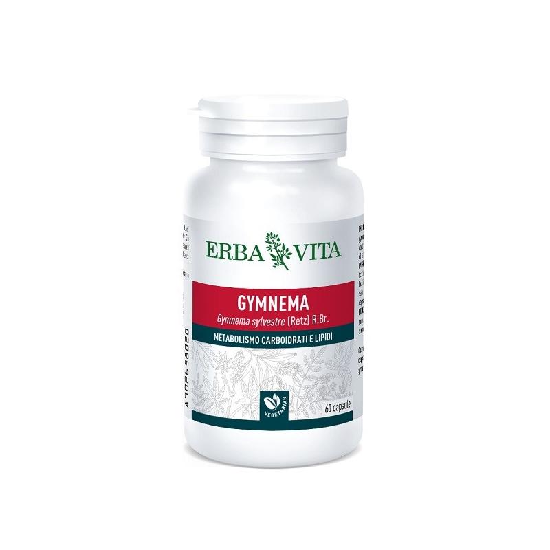 Erba Vita Gymnema 60 Capsule Integratore per il metabolismo di carboidrati e lipidi