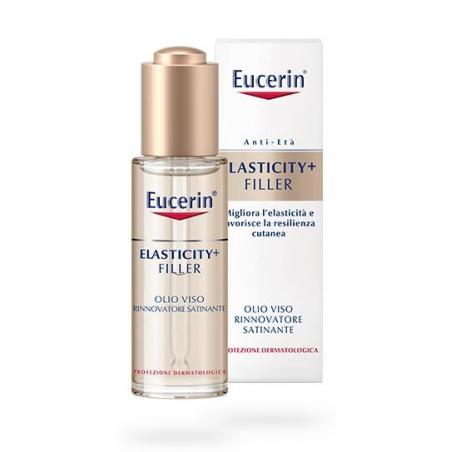 Eucerin Elasticity e Filler 30 ml Olio Viso Rinnovatore Satinante