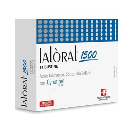 Pharmasuisse Ialoral 1500 Integratore di Collagene 14 Bustine