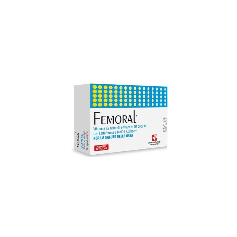 Pharma Suisse Femoral 30 Capsule Softgel Integratore Per Le Ossa