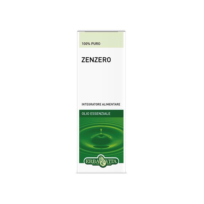 Erba Vita Zenzero Olio essenziale per funzione digestiva 10 ml