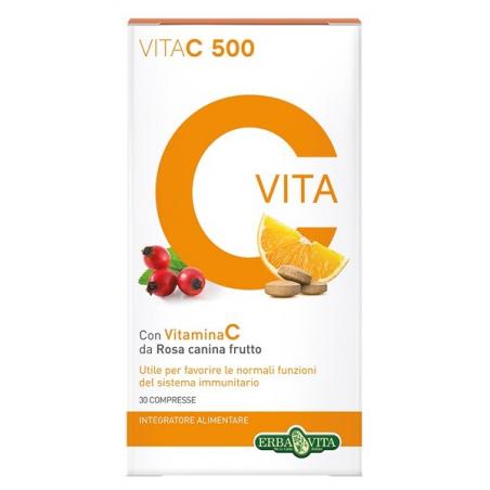Erba Vita Group Vita C 500 integratore difese immunitarie 30 compresse