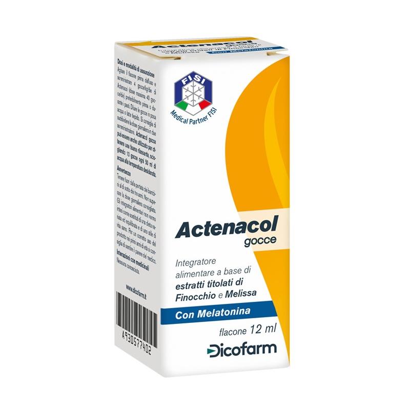 Dicofarm Actenacol Gocce 12 Ml Integratore Apparato Digerente