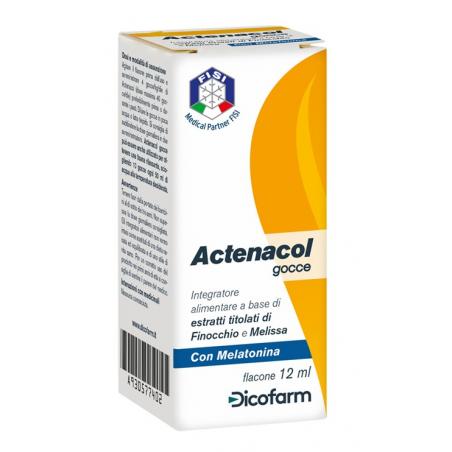 Dicofarm Actenacol Gocce 12 Ml Integratore Apparato Digerente