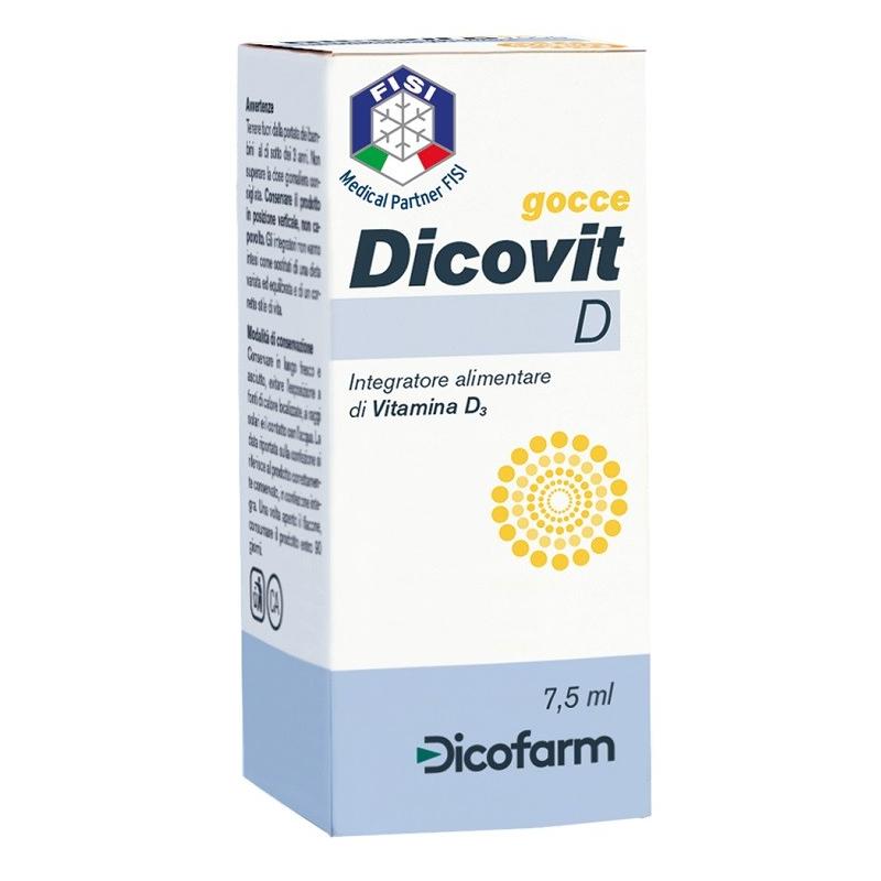 Dicofarm Dicovit Gocce 7,5 ml Integratore per le ossa
