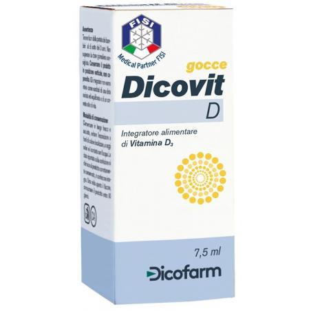 Dicofarm Dicovit Gocce 7,5 ml Integratore per le ossa