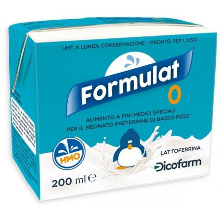 Dicofarm Formulat 0 Liquido 3 Brick x 200 ml Alimento per il neonato