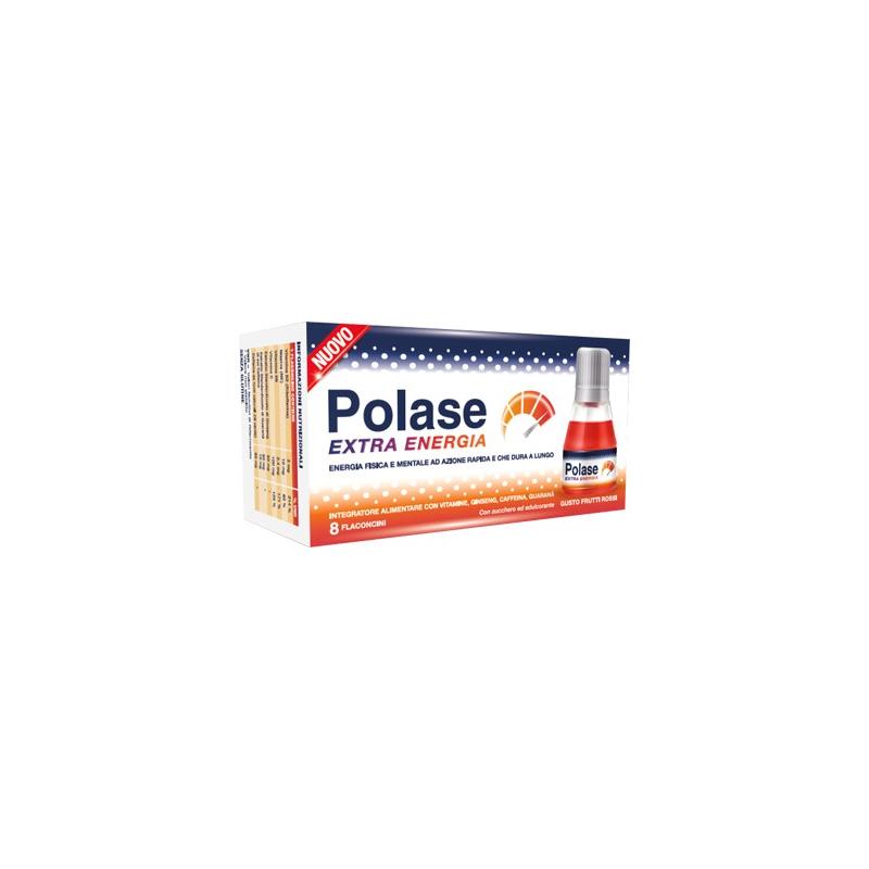 Polase Extra Energia integratore alimentare 8 flaconcini