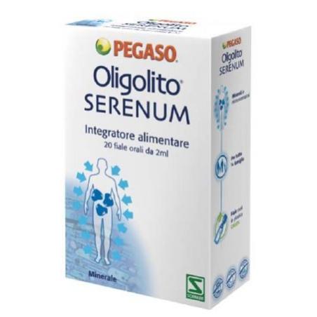 Pegaso Oligolito Serenum 20 Fiale x 2 ml Integratore per benessere organismo