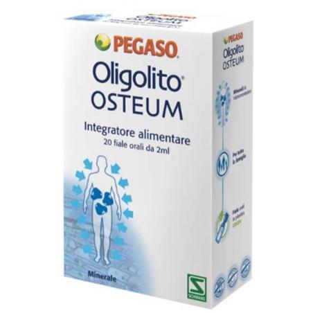 Pegaso Oligolito Osteum 20 Fiale x 2 ml Integratore per benessere organismo