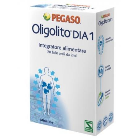 Pegaso Oligolito Dia1 preparazione alimentare 20 fiale da 2 ml