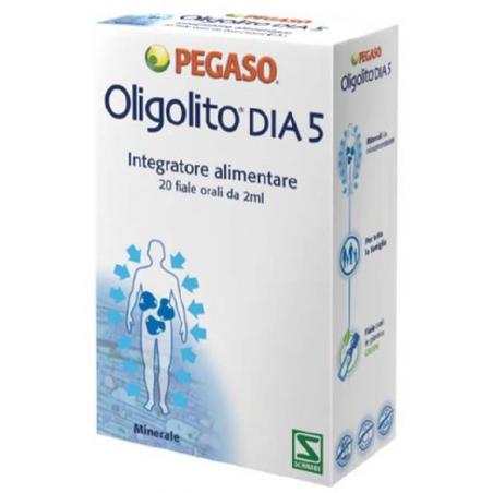 Pegaso Oligolito Dia5 preparazione alimentare 20 fiale da 2 ml
