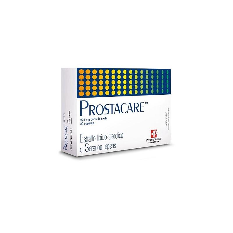 Pharmasuisse Laboratories Prostacare integratore alimentare 30 capsule